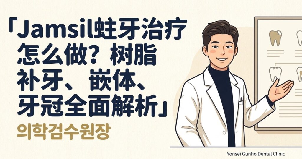 Jamsil蛀牙治疗 - Yonsei Gunho Dental Clinic